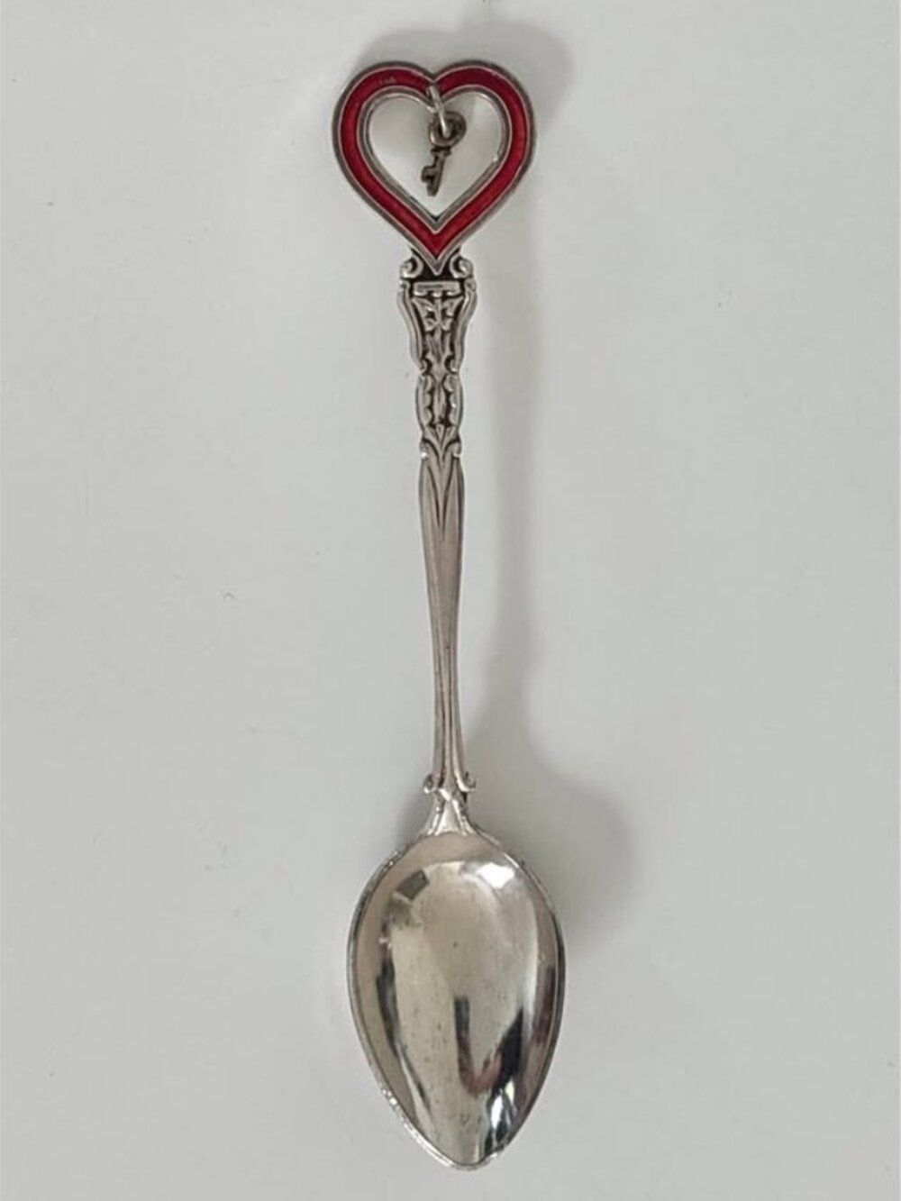 Collectors Spoon Heart and Key Souvenir Spoon